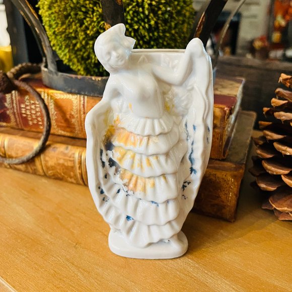 Vintage Other - VTG woman pocket vase